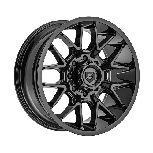20" Gear Off Road Primacy 768B Gloss Black 20x9 Wheel 8x170 +18mm For Ford Truck