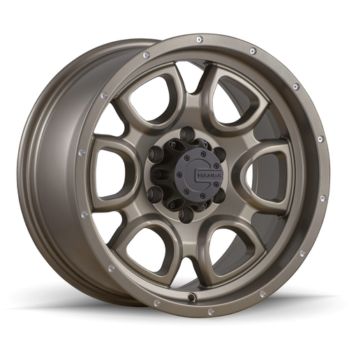 17" Mamba 591BZ M19 17x9 Wheel 5x5.5 00mm For Dodge Ram Ford Jeep Truck Rim