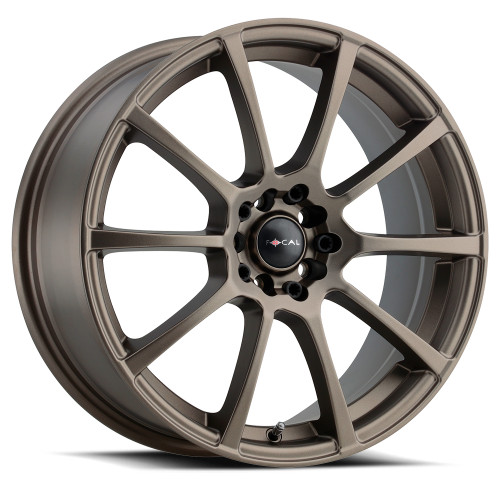 16" Focal 448BZ F-20 16x7 Dark Satin Bronze Wheel 5x4.5 5x100 40mm Street Rim