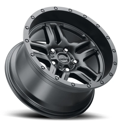 18" Ultra 258SB Prowler Lifted Satin Black 18x8 Wheel 5x100 30mm Rim