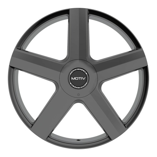 24" Motiv 439B Command 24x9.5 Black Wheel 6x135 6x5.50 +25mm Truck Suv Rim