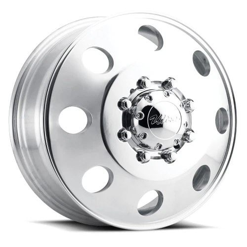 16" Ultra 02P Modular Polished Front Dually Truck Rim 16x6 Wheel 8x6.5 102mm