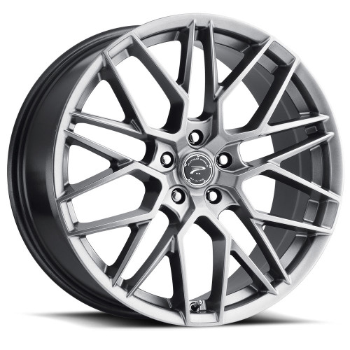 17" Platinum 459G Retribution  17x8 Wheel 5x110 +35mm