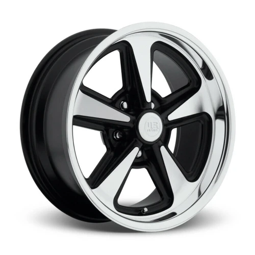 Set 4 18" US Mag U109 Bandit 18x8 5x4.5 Matte Black Machined Wheels 1mm Rims
