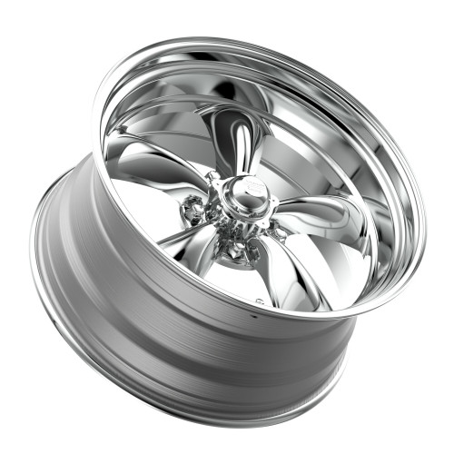 Set 4 American Racing VN515 Torq Thrust II 14x7 5x4.75 Polished Wheels 14" 0mm