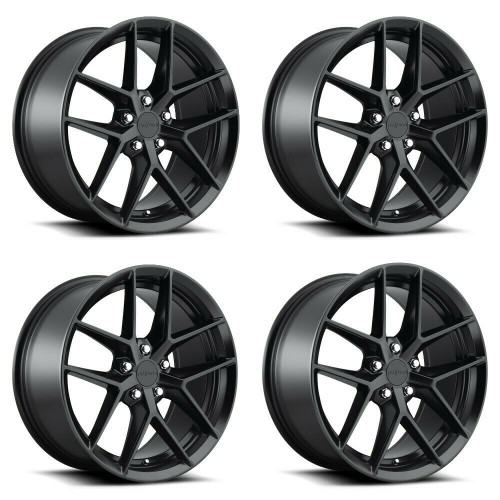 Set 4 18" Rotiform R134 FLG 18x8.5 5x4.5 Matte Black Wheels 45mm Rims Set 4 18" Rotiform R134 FLG 18x8.5 5x4.5 Matte Black Wheels 45mm Rims