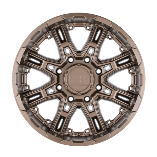 Level 8 Slingshot 17x8.5 6x132 Matte Bronze Wheel 17" 10mm Rim
