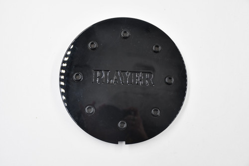 Player Gloss Black Wheel Center Cap Hub Cap CAP-717K152B 6.125" Player Snap in