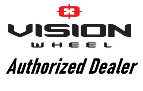 19.5" Vision HD 181Z Van Dually Matte Black Wheel 19.5x6.75 8x210 Rim -143mm