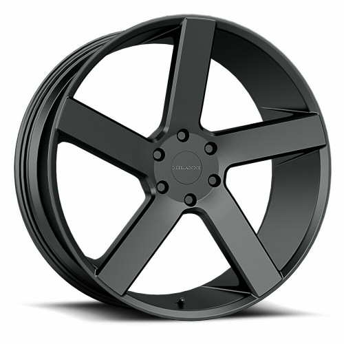 24" Vision 472 Switchback Satin Black 24x9.5 Wheel 6x5.5 (6x139.7) 30mm Rim