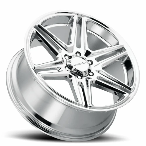 20" Vision 476 Wedge Chrome 20x9 Wheel 6x135 30mm Truck SUV Rim