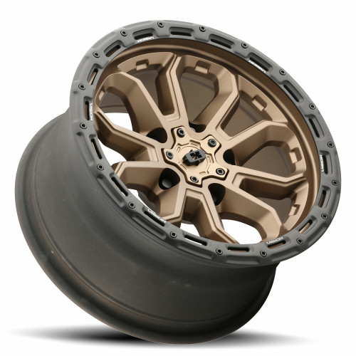 17" Vision Off-Road 405 Korupt Satin Bronze Wheel 17x8 5x4.25 Rim 30mm