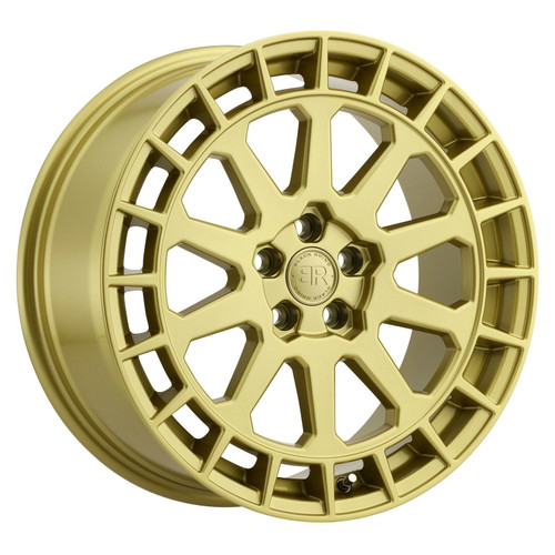 Black Rhino Boxer 17x8 5x100 Gloss Gold Wheel 17" 40mm Rim