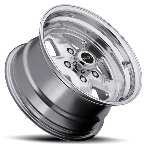15" Vision American Muscle 521H Nitro Polished Wheel 15x8 5x4.75 Rim 0mm
