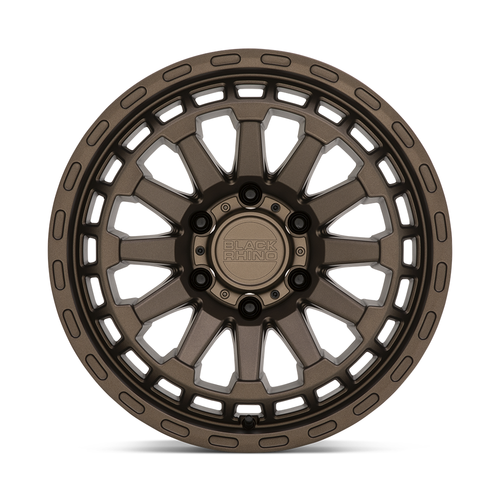 17" Black Rhino Raid 17x8.5 5x5 0mm Wheel Matte Bronze For Jeep Truck Rim