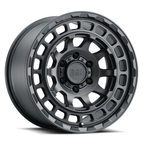 Black Rhino Chamber 17x8.5 5x5.0 Matte Black Wheel 17" 0mm For Jeep Wrangler Rim