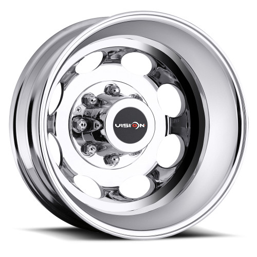 Set 4 16" Vision HD 181Z Van Dually Chrome Wheels 16x5.5 6x205 Rims -126.05mm