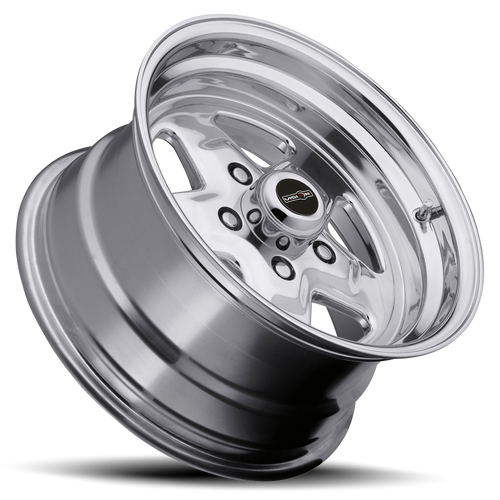 15" Vision American Muscle 521H Nitro Polished Wheel 15x8 5x4.75 Rim 27mm