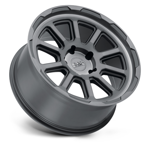Black Rhino Chase 17x8.5 6x5.5 Brushed Gunmetal Wheel 17" 0mm Rim