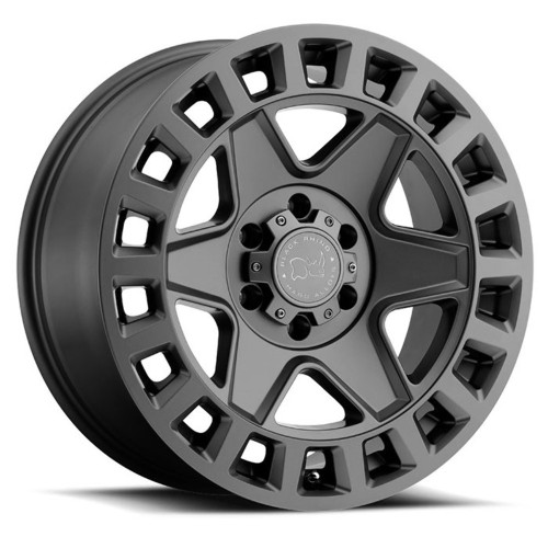 Black Rhino York 17x9 5x5.0 Matte Gunmetal Wheel 17" -12mm For Jeep Wrangler Rim