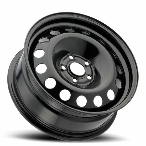 16" Vision SW60 Steel Black 16x6.5 Wheel 5x112 42mm Rim