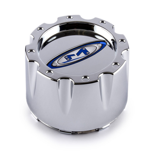 Moto Metal 353K133H 950 951 953 8 Lug Chrome Wheel Center Cap 3.5" Tall Snap In
