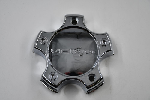 Vision 326 372 Chrome Wheel Center Cap Hub Cap C326-5CV fits 5x135 5x5.5 5x150