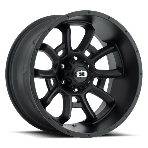20" Vision Off-Road 415 Bomb Satin Black Wheel 20x9 5x5.5 For Dodge Ram Rim 12mm