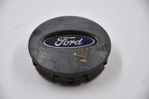 Ford Dark Gray w/ Blue & Chrome Logo Wheel Center Cap Hub Cap 3L24-1A096-AA 2.625" OEM Ford Snap in