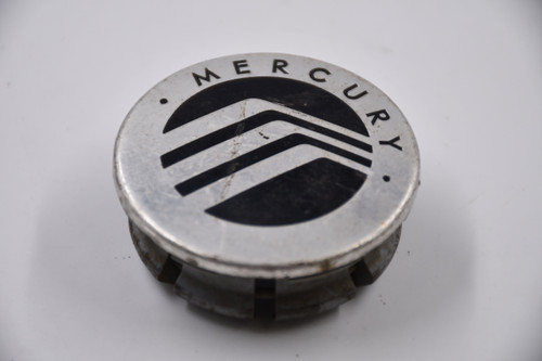 Mercury Chrome w/ Black Logo Wheel Center Cap Hub Cap 6M64-1A096-AA 2.125" Ford Mercury Mariner OEM '05-'11
