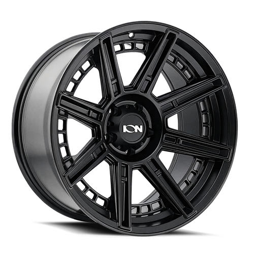 20" Ion 149 20x10 Matte Black 5x5 Wheel -24mm Lifted For Jeep Wrangler Truck Rim
