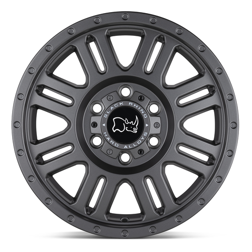 Black Rhino Yellowstone 16x8 6x130 Gunmetal Wheel 16" 45mm For Mercedes Benz Rim