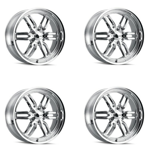 Set 4 20" Ridler 609 20x9 Chrome 6x5.5 Wheel 18mm Rim For Chevy GMC Ram Cadillac