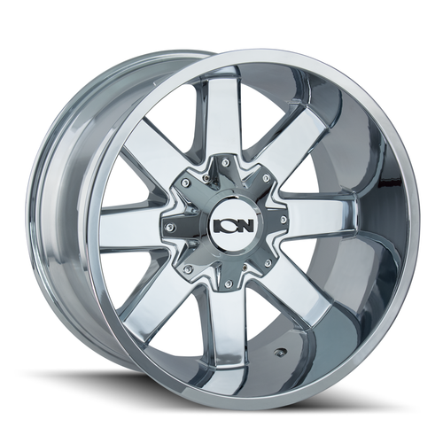 20" Ion 141 20x9 Chrome 8x6.5 8x170 Wheel 0mm Rim