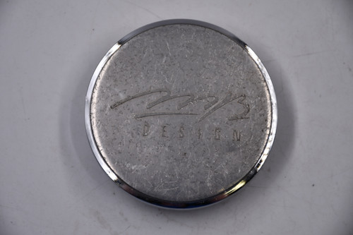 AfterMarket Chrome Edge. Machined Center Wheel Center Cap Hub Cap C-004 2.5" AfterMarket Fits MB Design Wheels