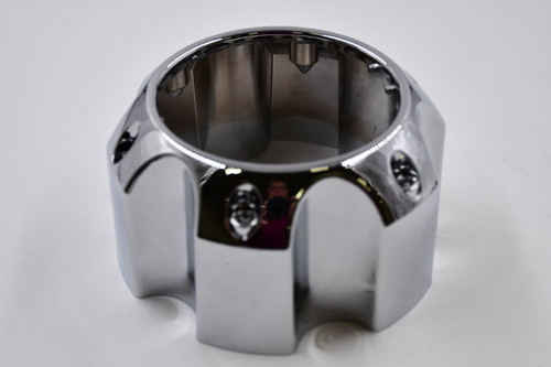 Ultra Motorsports Chrome Wheel Center Cap Hub Cap A89-9765CL-CAP 5.25" Ultra Motorsport Open End 6 Lug