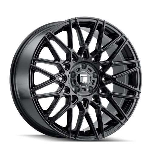 18" Touren TR78 18x8 Gloss Black 5x4.25 Wheel 40mm Rim