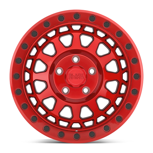 Black Rhino Primm 17x9 6x5.5 Candy Red W/ Black Bolts Wheel 17" 0mm Rim