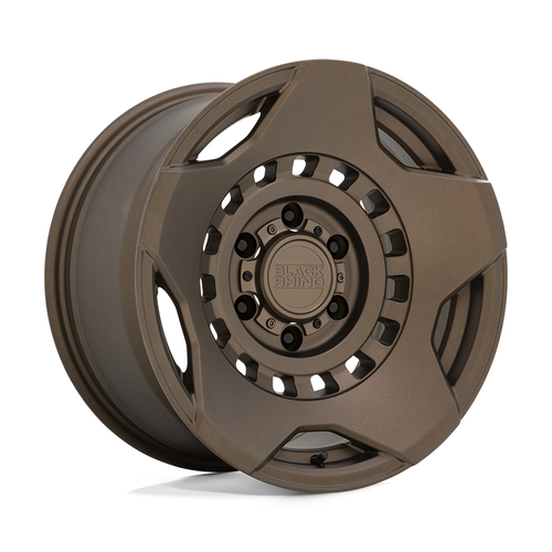 Black Rhino Muzzle 17x9 6x5.5 Matte Bronze Wheel 17" 0mm Rim