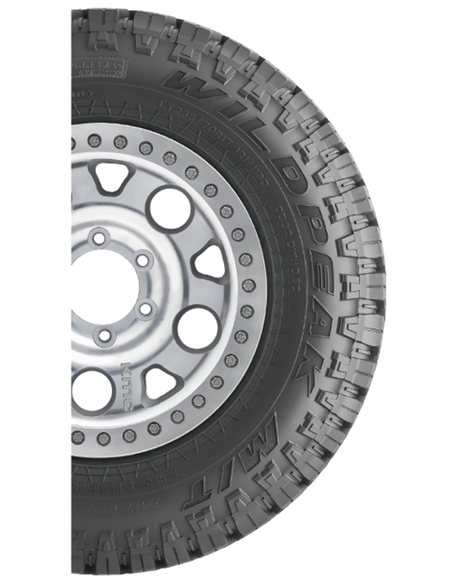 Set 4 37X12.50R17LT/8 Falken Wildpeak M/T01 124Q Tires 12.53717