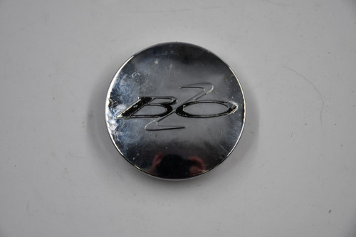 BZO Wheels Chrome w/ Black Lettering Wheel Center Cap Hub Cap BZO2-A 2.375" Snap in
