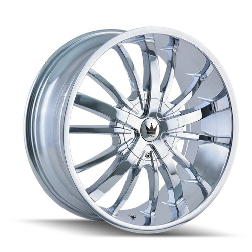 24" Mazzi Essence 24x9.5 Chrome 5x115 5x120 Wheel 18mm Car Suv Rim