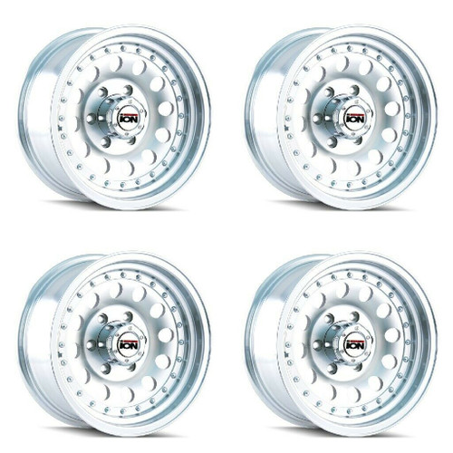 Set 4 15" Ion 71 15x7 Machined 5x4.5 Wheels -6mm Rims For Ford Jeep Toyota Set 4 15" Ion 71 15x7 Machined 5x4.5 Wheels -6mm Rims For Ford Jeep Toyota