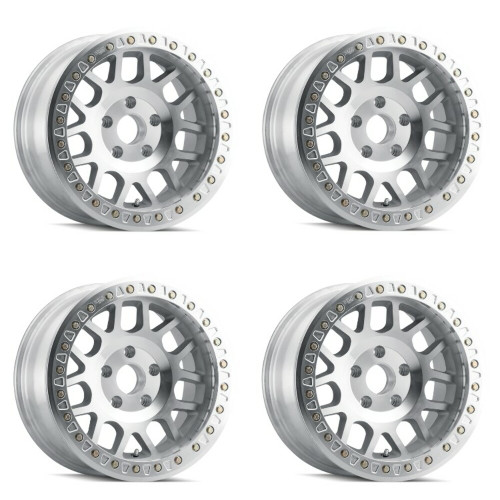 Set 4 17" Dirty Life Mesa Race 17x9 Machined Beadlock 5x5 Wheels -38mm Rims