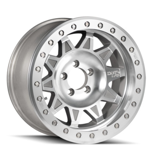 17" Dirty Life Roadkill Race 17x9 Machined Beadlock 5x5.5 Wheel -14mm Lifted Rim