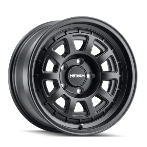 17" Mayhem Voyager 17x8.5 Matte Black 6x135 Wheel 0mm For Ford Lincoln Truck Rim