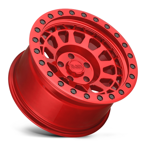 Black Rhino Primm 17x9 5x5.0 Candy Red W/ Black Bolts Wheel 17" 0mm For Jeep Rim