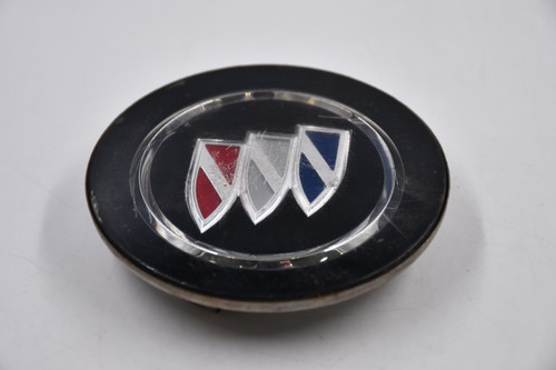 Buick Black w/ Crome, Red, White, Blue Logo Wheel Center Cap Hub Cap Buick/3.75 3.75"