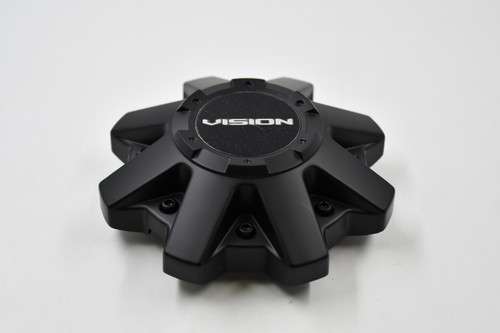 Vision Wheels Satin Black Wheel Center Cap Hub Cap C550MB-V 5.625"