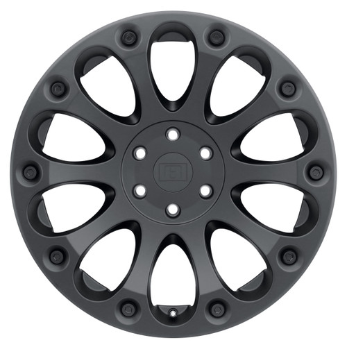 Level 8 Impact 17x8.5 5x4.5 Matte Black Wheel 17" -24mm Rim
